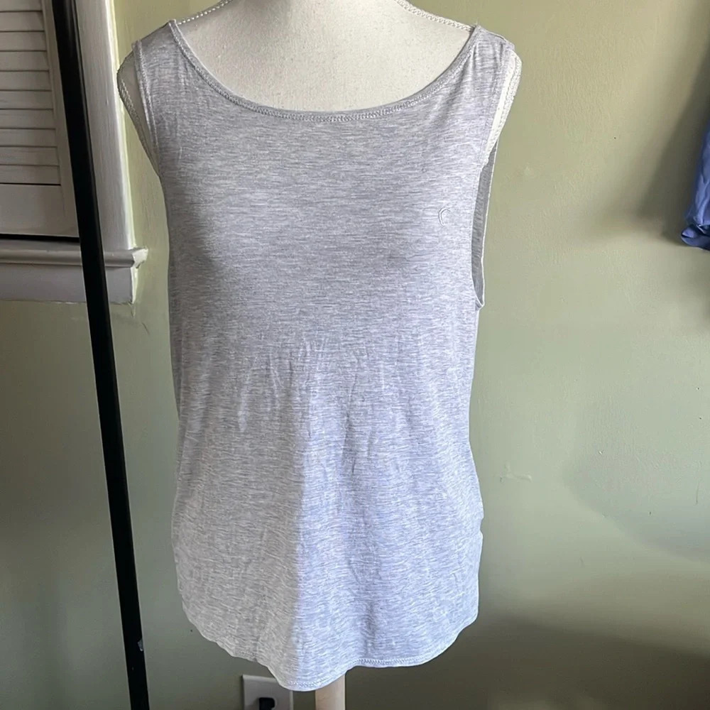 Zyia Active Ash Swirl Tank athletic top gray - Picture 4 of 10
